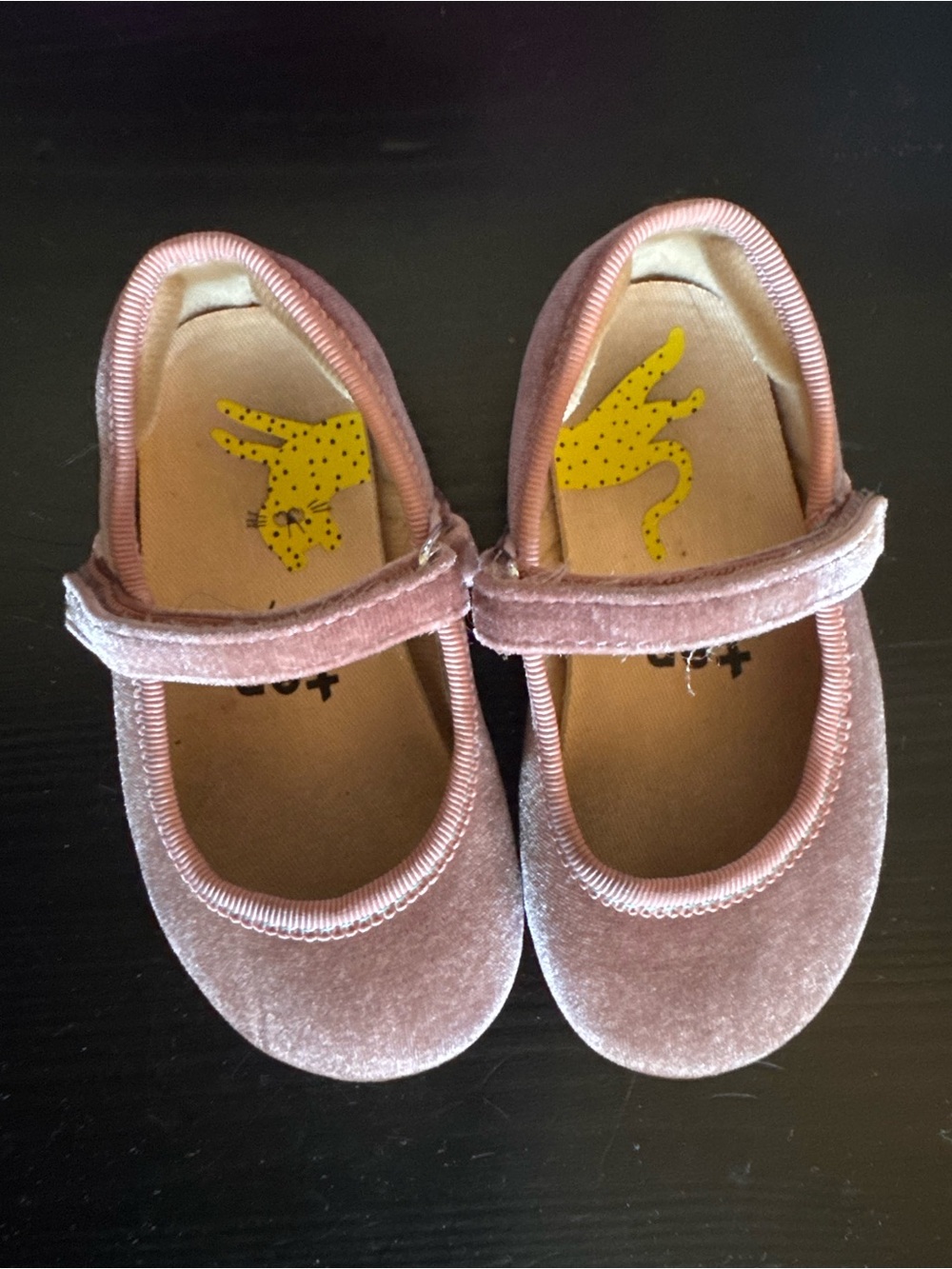 Girls Velvet Mary Jane Dress Shoes in Mauve